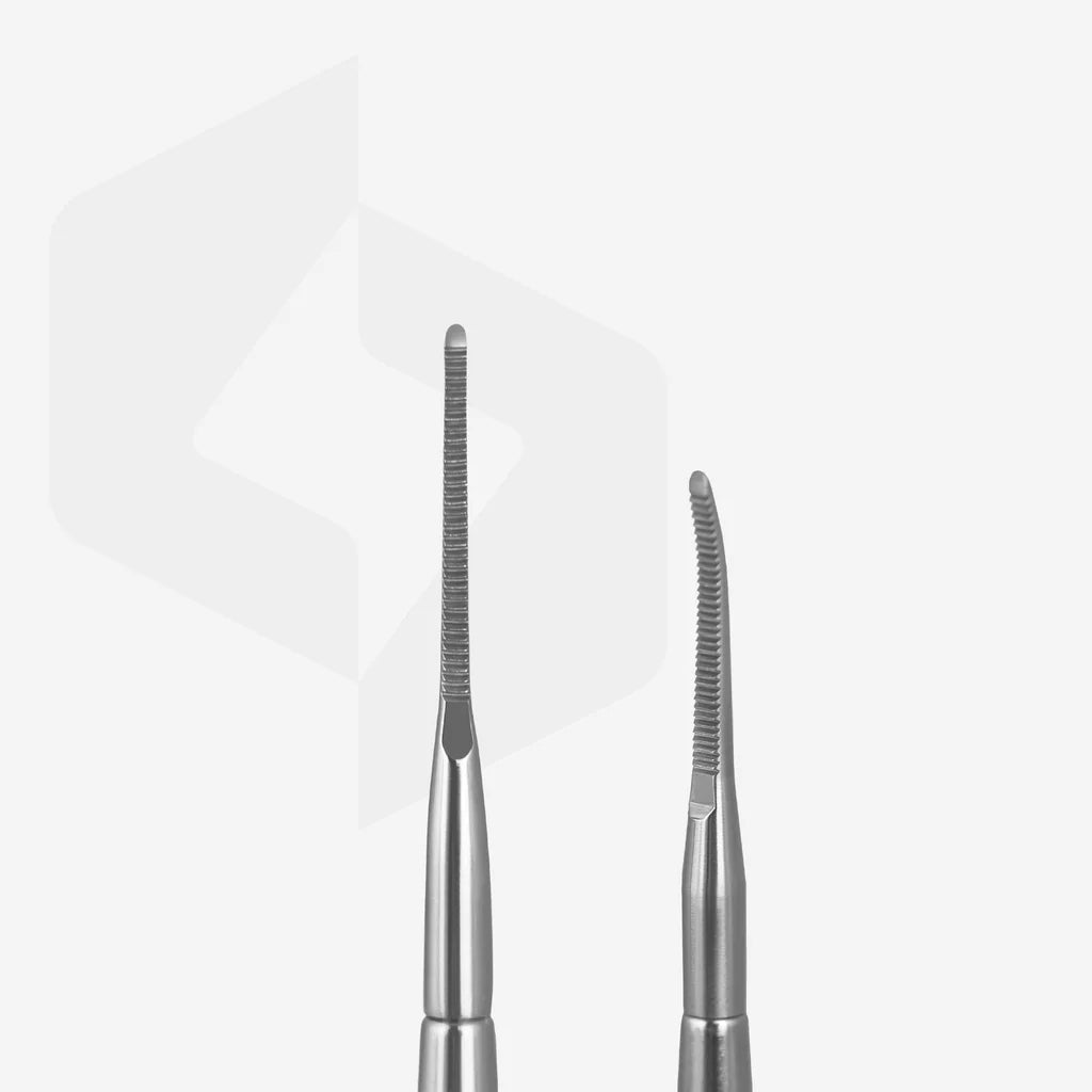 STALEKS PRO EXPERT 60 TYPE 4 PEDICURE PUSHER INGROWN TOENAIL LIFTER + THIN STRAIGHT FILE PE-60/4