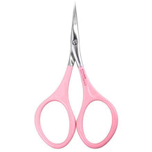 Load image into Gallery viewer, STALEKS BEAUTY &amp; CARE 11 TYPE 1 PINK CUTICLE SCISSORS BLADE WIDTH 20 MM SBC-11/1
